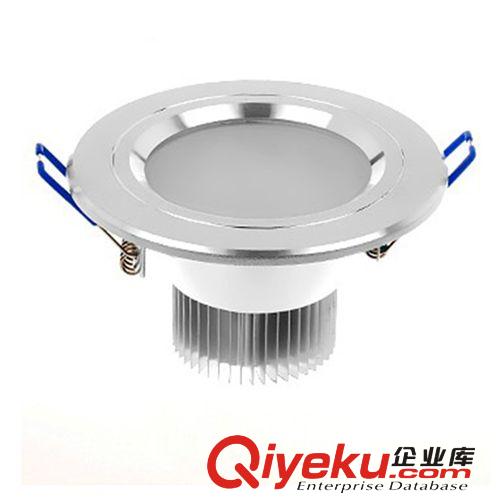 LED筒燈 廠家直銷 LED筒燈 3W天花燈2.5寸3寸4寸5寸 沙銀筒燈 燈具原始圖片2