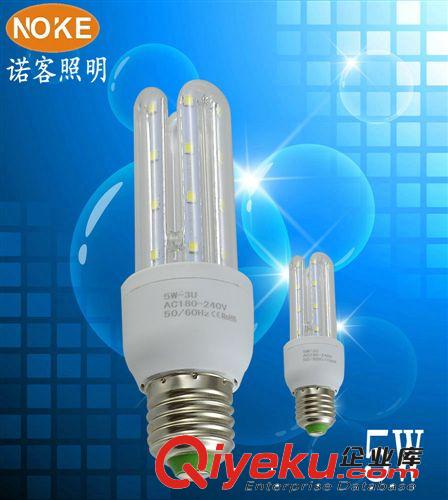 LED玉米燈 【廠家批發(fā)】U型LED節(jié)能燈5W SMD 代替玉米燈 球泡燈 傳統(tǒng)節(jié)能燈