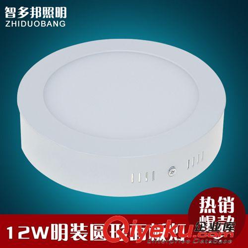 LED面板燈 熱銷產品 LED明裝面板燈 壓鑄鋁天花吸頂燈 24W12W18W節能家居