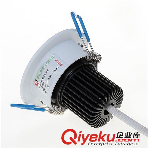 LED天花燈 燈飾廠家直銷 LED防炫光天花燈 3W鋁材天花射燈 大功率天花燈
