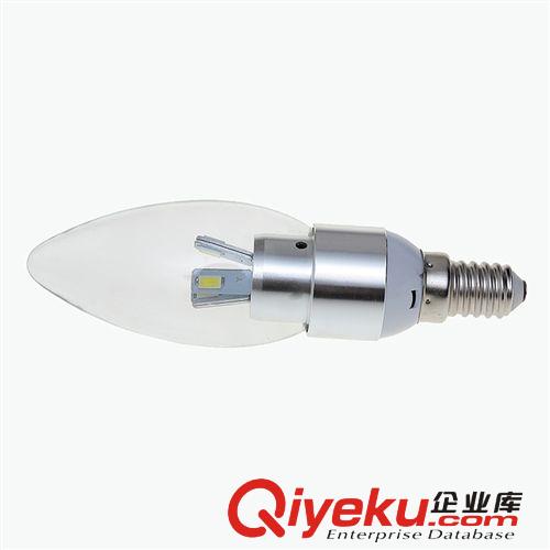 LED蠟燭燈 智多邦廠家直銷 LED拉尾泡 鋁材大功率蠟燭燈 3W節能蠟燭燈