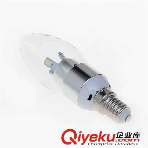 LED蠟燭燈 智多邦廠家直銷 LED拉尾泡 鋁材大功率蠟燭燈 3W節(jié)能蠟燭燈