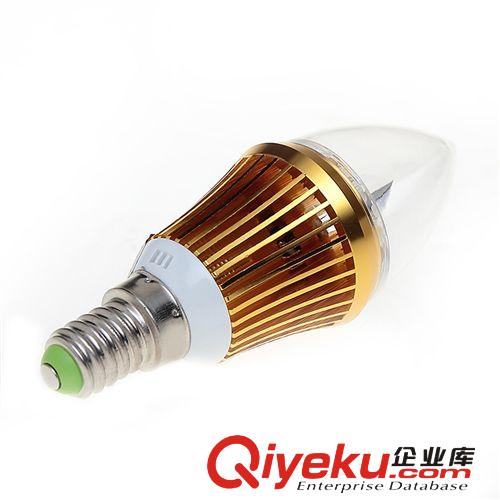 LED蠟燭燈 家居LED拉尾泡  鋁材大功率蠟燭燈 3W節能長壽命蠟燭燈