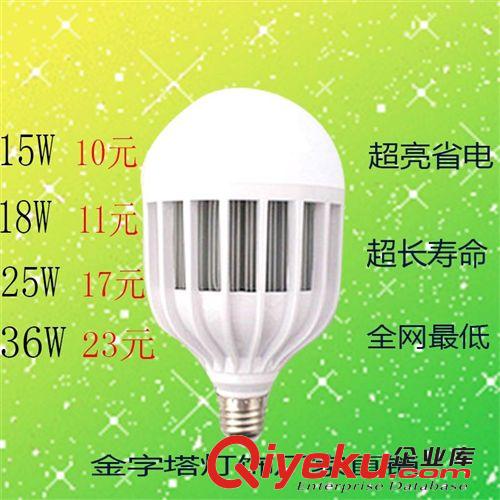 LED球泡燈 廠家直銷led塑料球泡燈15w 18w 24w 36w 家用led照明 節(jié)能燈原始圖片2