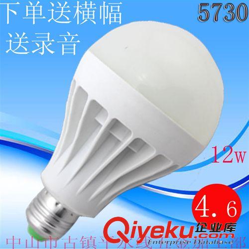 LED球泡燈 led節能燈 12W塑料球泡燈 led燈泡 新款led球泡燈 地攤照明