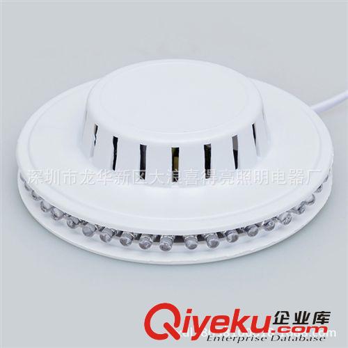 裝飾燈具 LED裝飾燈批發(fā) LED聲控小太陽飛碟燈 酒吧舞臺燈光 KTV閃光燈原始圖片3
