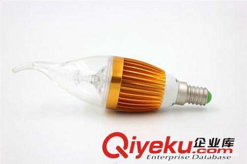 LED蠟燭燈 吊燈專用 E14 led蠟燭燈 節(jié)能3W led 家用照明/七彩控制變色原始圖片2