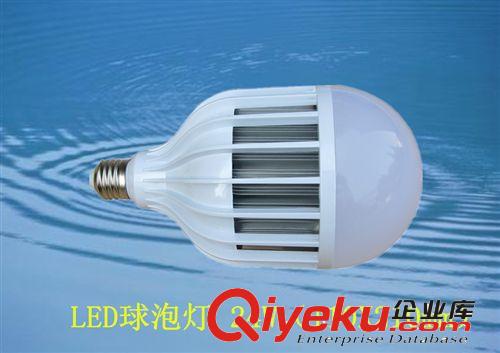 LED球泡灯 义乌华普照明电器LED球泡灯24W塑料e27圆形灯泡5730 厂家直销