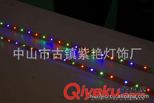 LED貼片燈帶 12V/24V5050低壓燈帶軟燈條60珠白板裸板不防水RGB燈帶七彩燈帶