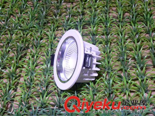 LED筒燈 tj銷售壓鑄筒燈外殼，3寸白色筒燈套件，3寸COB筒燈外殼原始圖片2