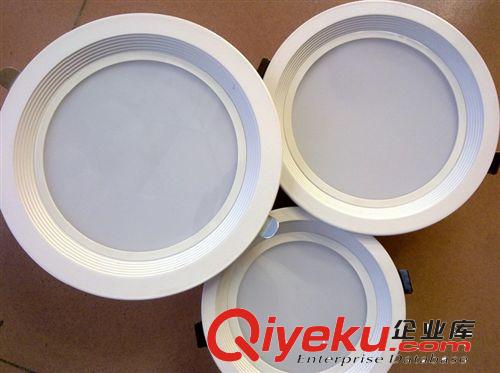 LED筒燈 LED{zx1}梯級筒燈、6寸LED壓鑄筒燈、LED亞克力梯級面蓋筒燈原始圖片3