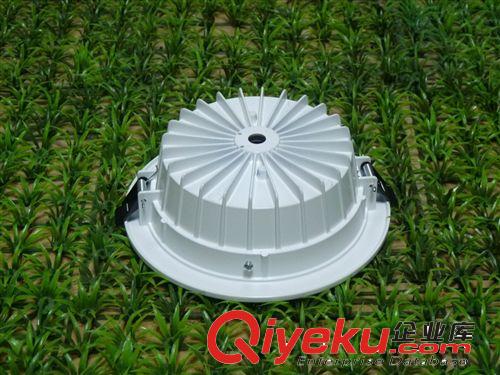 LED筒燈 新款6寸LED天花筒燈帶反光杯，LED壓鑄筒燈外殼，LED嵌燈外殼原始圖片3