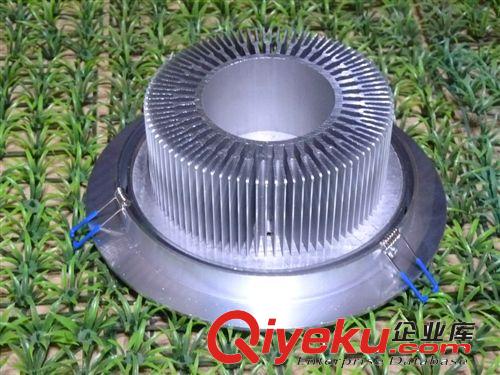 LED天花燈 供應常規(guī)30W天花燈外殼、一體散熱器天花燈、LED嵌入式射燈套件原始圖片3