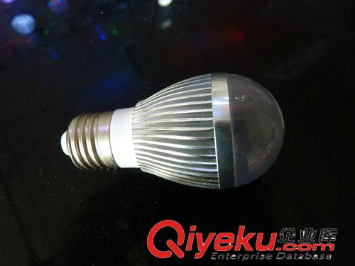 LED燈杯 PAR燈 球泡 蠟燭燈 LED3W車鋁球泡外殼、E27頭3W球泡外殼