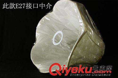 配件 廠家直銷 吊燈臺燈水晶燈專用gd燈罩布罩 燈具配件E14,E27接口