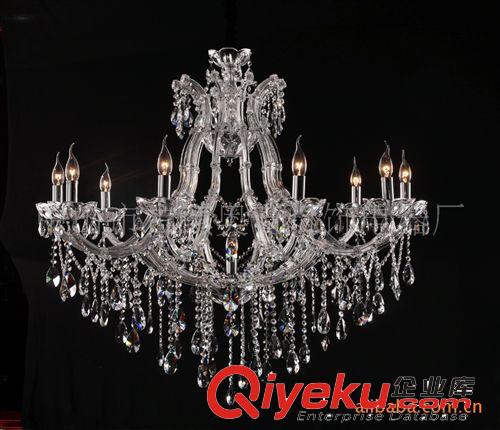 新品展示 【酒店用品】餐吊廳/客廳燈/水晶吊燈/夾片燈/廠家直銷新款吊燈原始圖片3