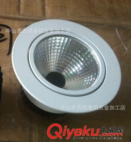COB天花燈外殼 15WCOB天花燈外殼套件15W集成筒燈套件冷鍛散熱器原始圖片2