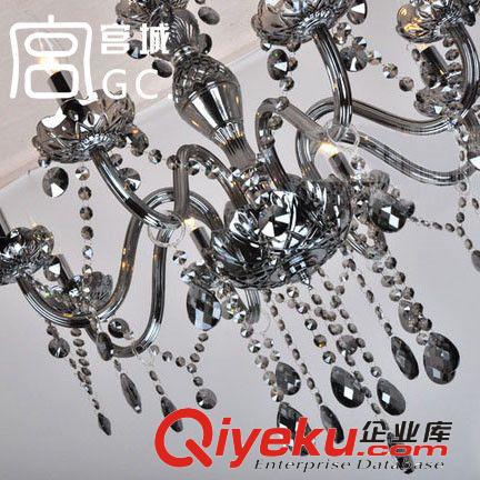 新品中心 廠家直銷 歐式水晶吊燈 簡歐蠟燭燈客廳燈臥室餐廳服裝燈飾燈具原始圖片3