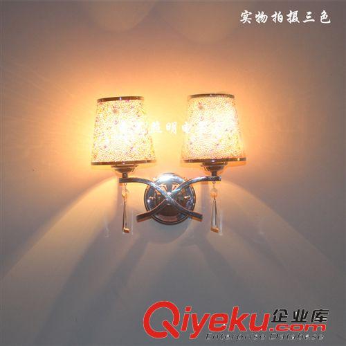 現代壁燈 批發水晶樹脂雙頭壁燈 B0918原始圖片2