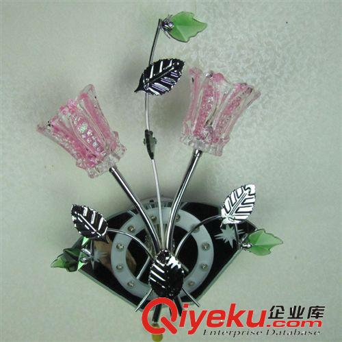LED壁燈 時尚浪漫LED壁燈 客廳臥室壁燈 粉色墻燈 B6002粉色原始圖片2