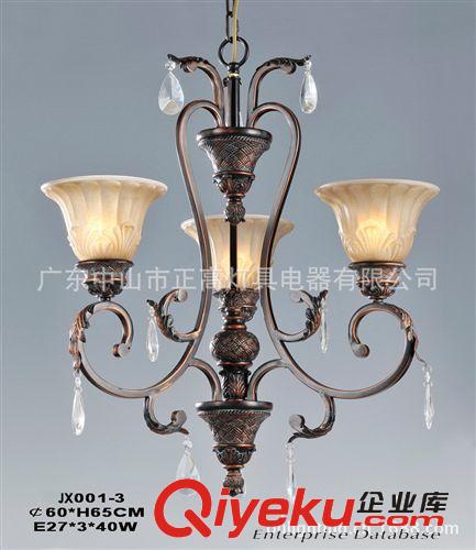 鐵藝鐵藝吊燈 tj燈客廳餐廳臥室復(fù)古鐵藝燈具歐式吊燈 美式鄉(xiāng)村簡(jiǎn)歐仿古燈飾原始圖片3