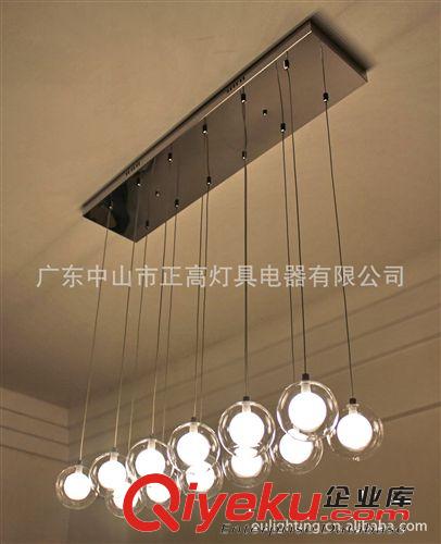 個性彩球泡泡燈 意大利經(jīng)典肥皂泡臥室燈，書房經(jīng)典創(chuàng)意吊燈，玻璃創(chuàng)意造型吊燈原始圖片3