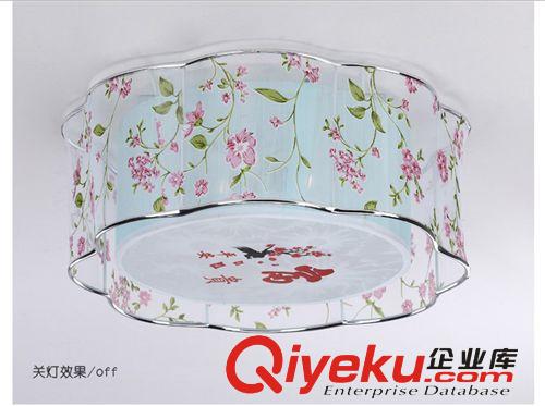 布藝吸頂燈 品盛燈飾 現(xiàn)代拉絲燈 臥室客廳溫馨浪漫吸頂燈 新款現(xiàn)貨熱賣原始圖片3