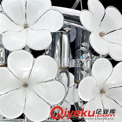 現(xiàn)代簡約吊燈 品盛現(xiàn)代簡約LED水晶燈燈花朵客廳水晶吊燈餐廳燈具臥室燈飾 tj原始圖片3
