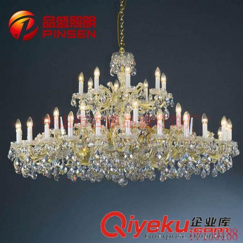 非標工程燈具 品盛燈飾專業定做水晶燈 歐式水晶吊燈 客廳餐廳燈 品質保證