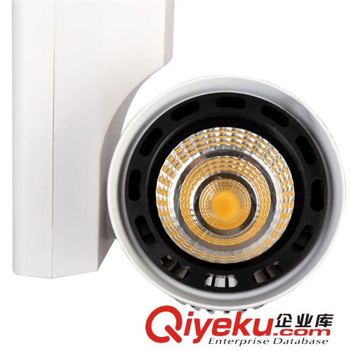射燈 新款LED15W軌道燈gd大方簡約服裝店藝術館酒店酒吧背景墻射燈原始圖片3