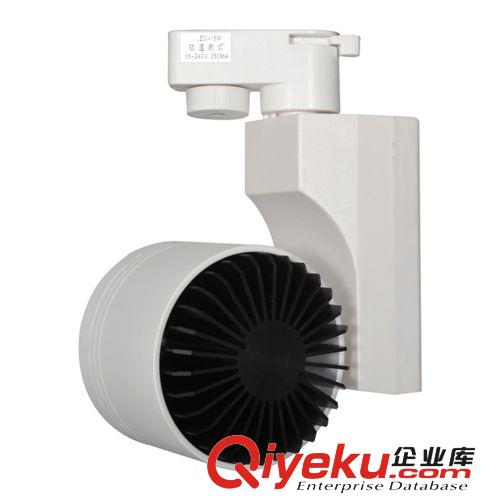 射燈 新款LED15WCOB軌道燈gd大方服裝店藝術館酒店酒吧背景墻射燈原始圖片3