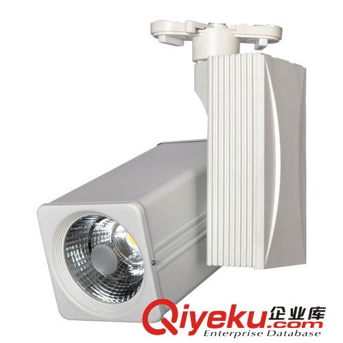 軌道燈功率 LED軌道射燈COB軌道射燈 30W3000K廠家批發(fā)價(jià)軌道射燈熱銷2014原始圖片2