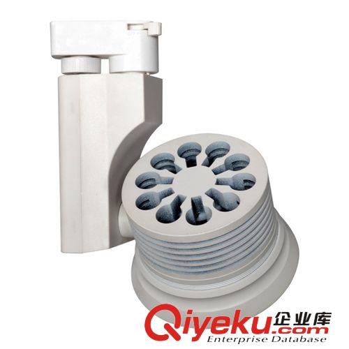 軌道燈功率 熱銷20WCOB導軌燈GD85白光暖光發光角度小射燈原始圖片2