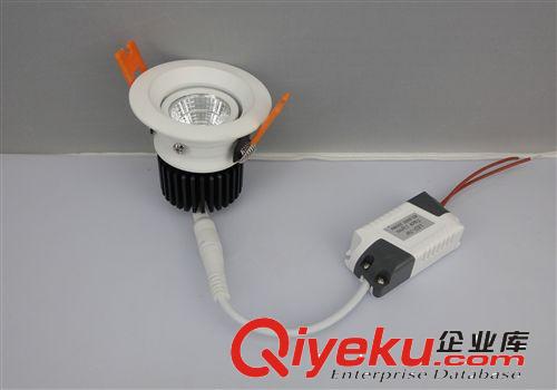 天花燈 新款cob5W7W射燈led天花燈筒燈服裝店商場廠家直銷開孔65MM商照原始圖片3