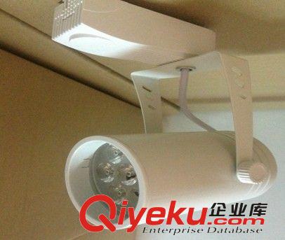 LED投光燈系列套件 供應3 5 7 W軌道射燈套件外殼 3W黑色軌道燈外殼原始圖片3