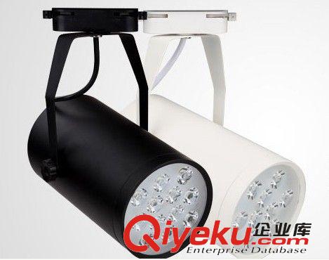 LED軌道燈系列套件 廠家直銷黑色9W軌道射燈套件 LED9W12W軌道燈外殼 led外殼