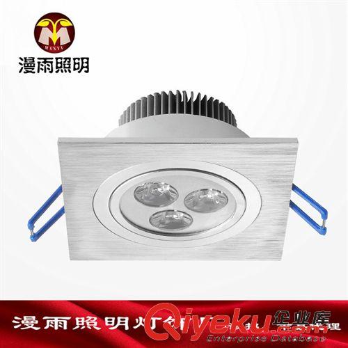 LED天花燈 3W單頭led射燈LED客廳天花射燈雙頭 LED斗膽燈格柵燈質保3年原始圖片2