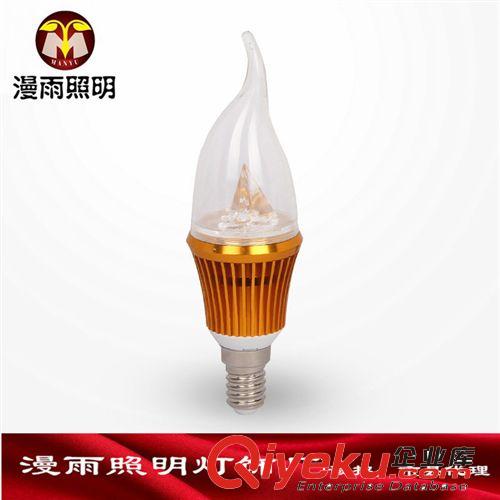尖泡拉尾泡光源 led節能燈泡 led蠟燭燈3W蠟燭燈 小螺口E14 尖泡led Lamp LED燈泡原始圖片2