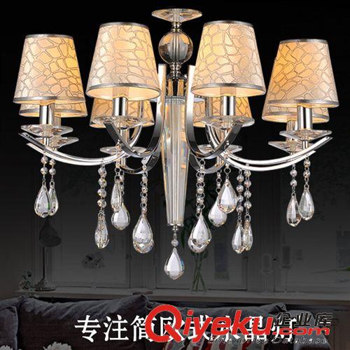 歐式吊燈 柏森 現(xiàn)代簡(jiǎn)約水晶燈 奢華蠟燭燈 餐廳吊燈 客廳燈具 臥室燈2101