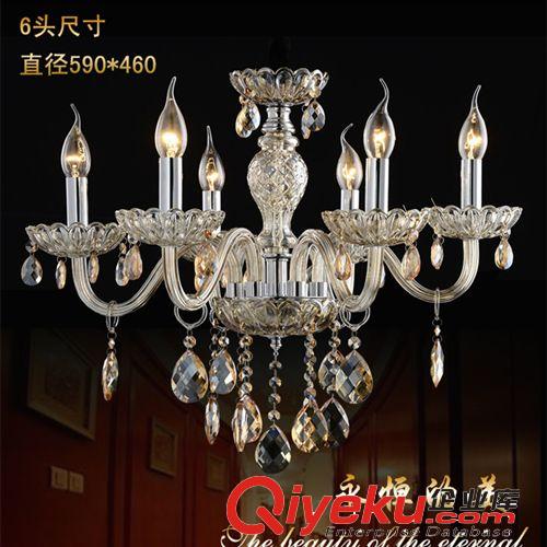 歐式吊燈 柏森 現(xiàn)代簡(jiǎn)約水晶燈 奢華蠟燭燈 餐廳吊燈 客廳燈具 臥室燈2101原始圖片2