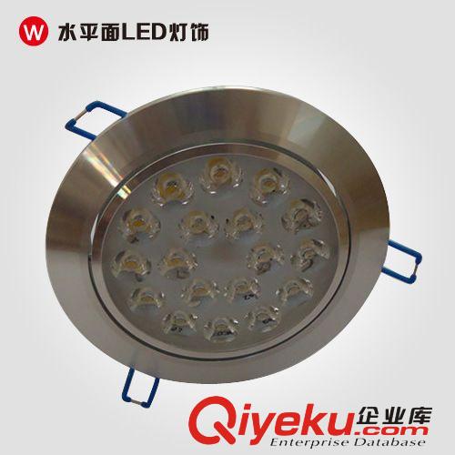 led射燈 LED背景墻燈 熱銷砂銀天花燈18w 服裝店射燈 背景墻燈原始圖片3