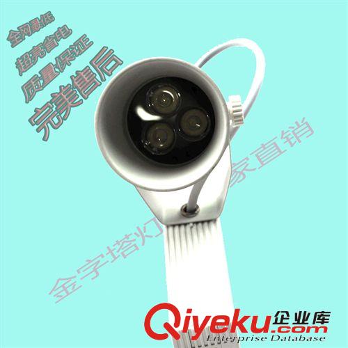 led射燈 廠家直銷LED天花燈3W LED白邊裝飾射燈 商業照明 三頭天花燈射燈