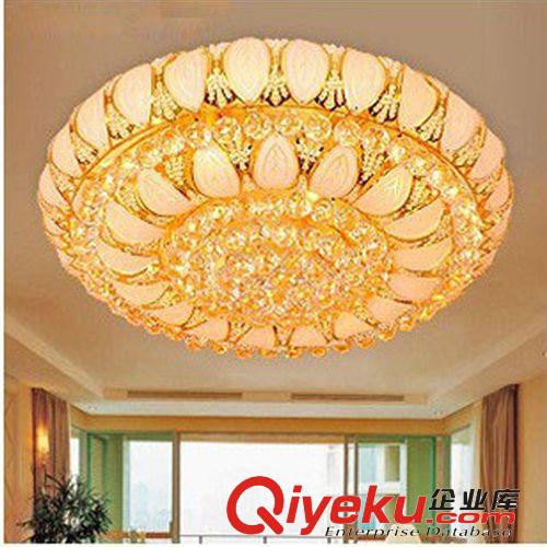 其他燈具 博藝美燈飾水晶聚寶盆吸頂客廳燈臥室燈餐廳燈7彩LED燈具
