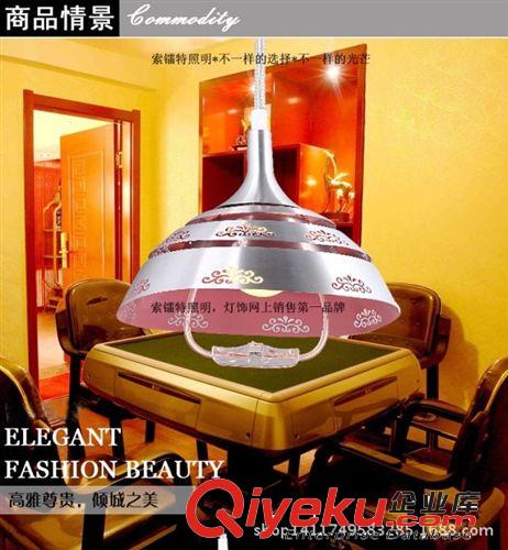鋁材吊燈 廠家鋁材簡約現代時尚升降器餐廳酒吧臺棋牌mj室燈書房伸縮吊燈原始圖片2