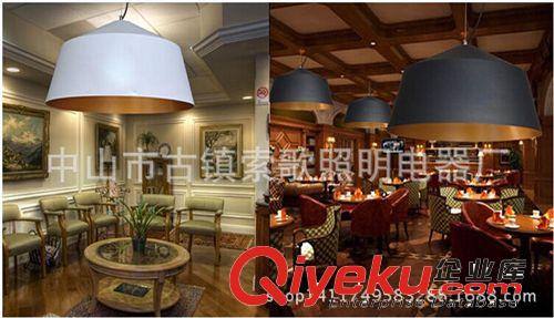 鋁材吊燈 簡約現代半圓鍋蓋喇叭吊燈時尚鋁材吊燈創意餐廳客廳臥室吧臺燈具原始圖片3