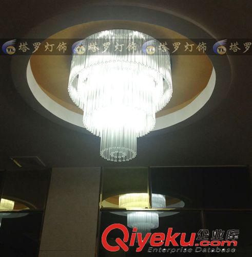 豪華家居燈飾專區 水晶燈客廳燈長方形 吸頂燈led現代簡約大氣燈具時尚餐廳燈飾包郵