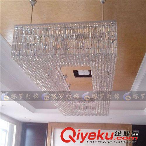 酒店工程水晶燈飾專區(qū) 豪華酒店工程燈具售樓部大堂燈燈具訂做水晶燈KTV會所大廳吸頂燈