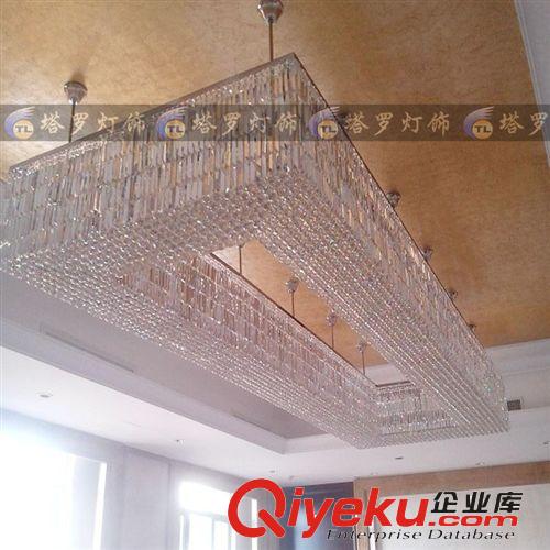 酒店工程水晶燈飾專區(qū) 豪華酒店工程燈具售樓部大堂燈燈具訂做水晶燈KTV會所大廳吸頂燈