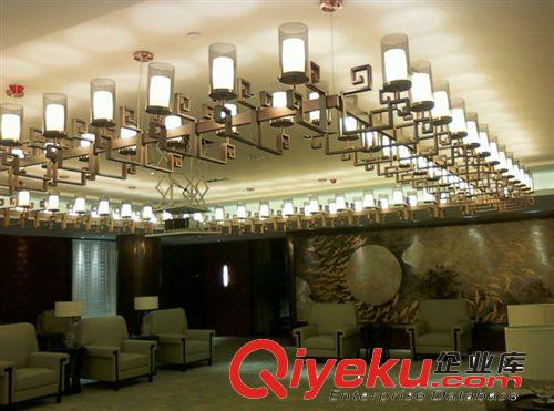酒店工程水晶燈飾專區(qū) 定制酒店工程大堂會(huì)所賓館大型燈具售樓部樣板房別墅大廳圓形吊燈