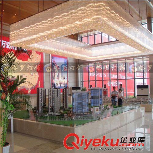 酒店工程水晶燈飾專區(qū) 酒店工程大堂水晶燈 別墅客廳吸頂燈 樣板房沙盤(pán)工廠賓館大廳燈具